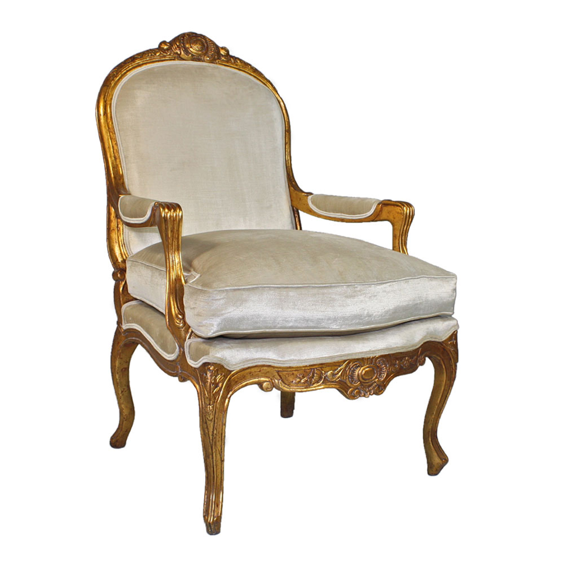 Louis XV Fauteuil With Cushion