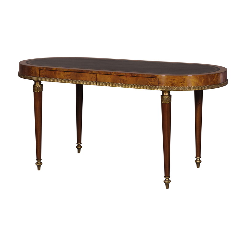 Desk Clara, Leather Top