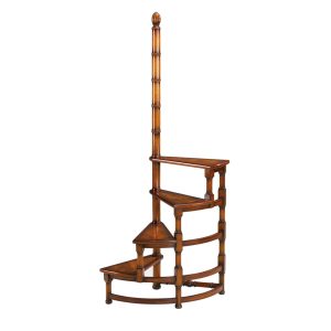 Inlaid Spiral Stairs