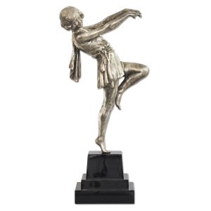 Dancing Lady #2 - Jansen Statue Silver